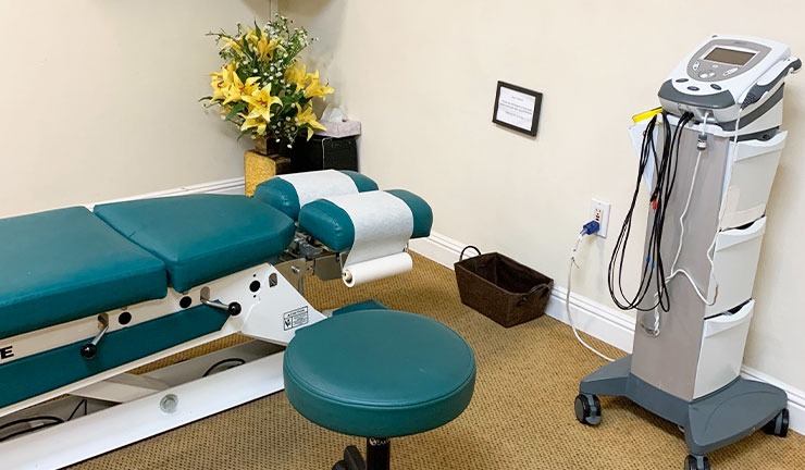 Ultrasound Therapy machine Kelly Wellness & Chiropractic In Cupertino