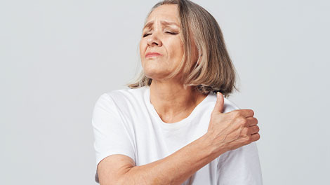 patient requiring calcific tendonitis treatment in Cupertino