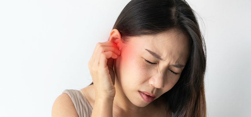 patient needing ear infection treatment in Cupertino