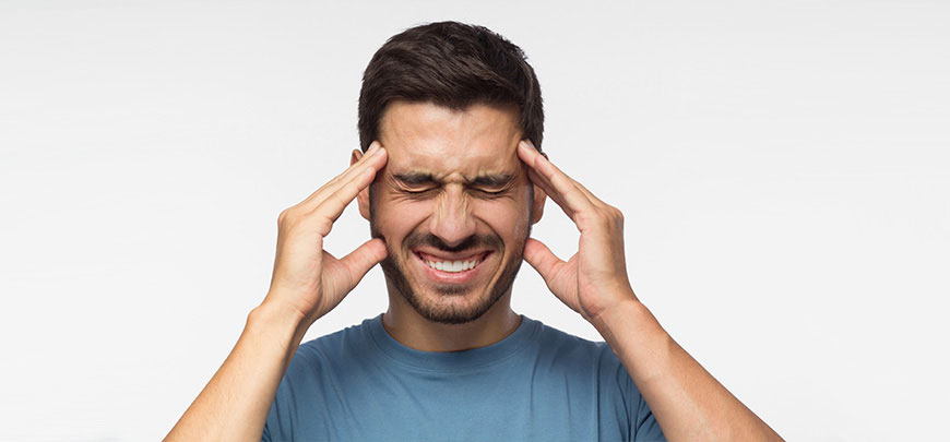 patient needing headache treatment in Cupertino